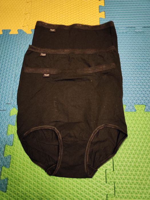 Majtki damskie bawełniane firmy slogi 3 szt wysoki stan