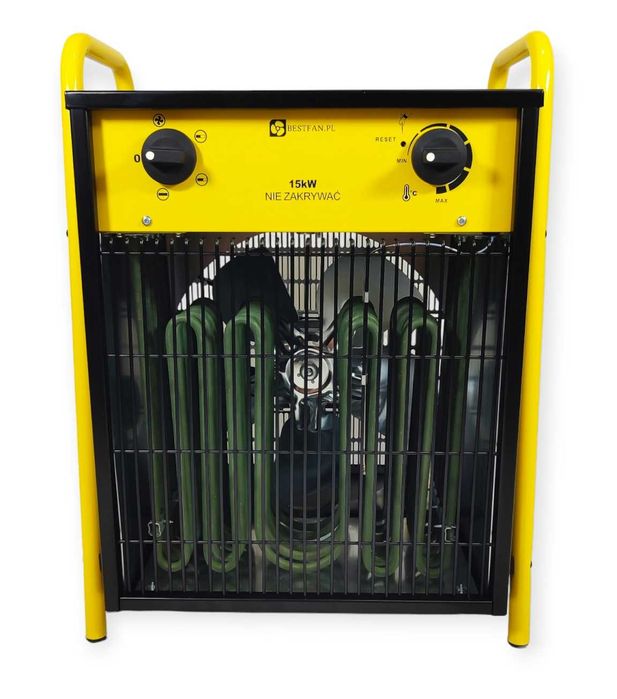 Nagrzewnica elektryczna dmuchawa 15kW 400V MOCNA FARELKA GRZEJNIK