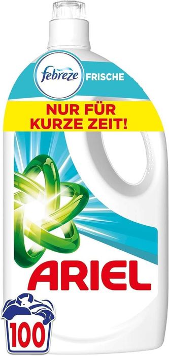 ARIEL Universal+ ŻEL DO PRANIA 100 prań + Febreze 4,5l niemiecki
