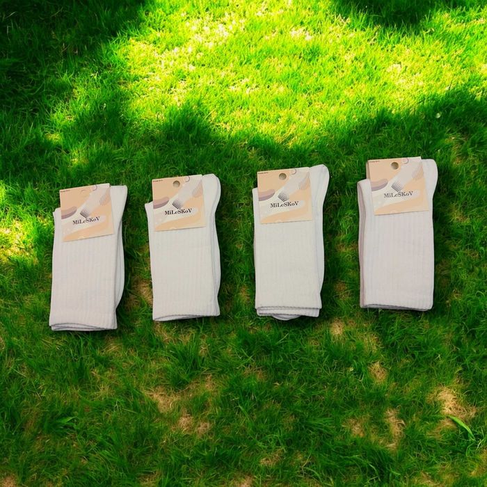 Шкарпетки з високою резинкою 36–41 | базові на кожен день