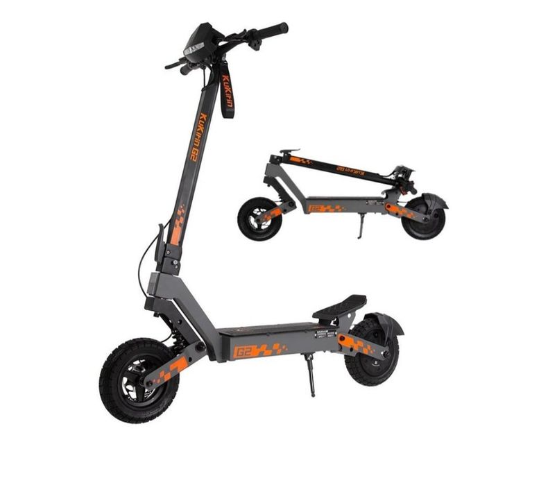 Trotinetes Eletricas KUKIRIN G2 Rebatível 800W 48V 15Ah 45Km/H Velocid