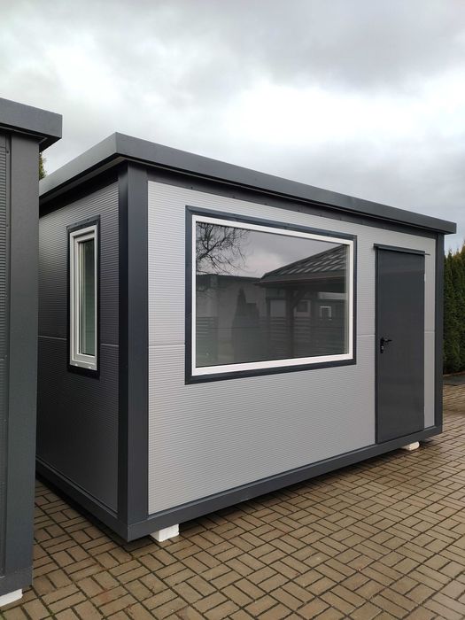 Pawilon kontener budka biuro stróżówka socjalny portiernia waga skup