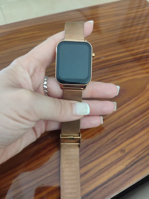 Relógio One , dourado rosa