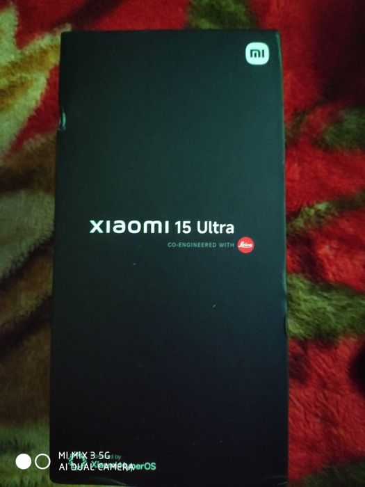 Xiaomi 15 Ultra Silver Chrome NOVO
