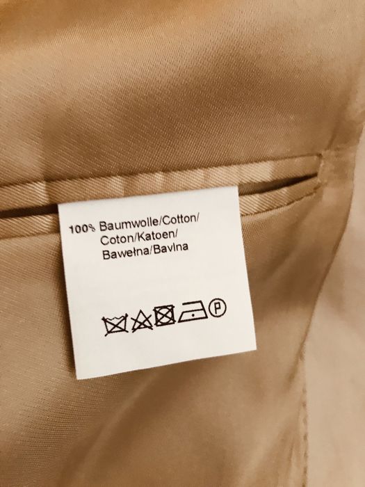 Marynarka Christian Berg obszycia krem beż unikat markowa