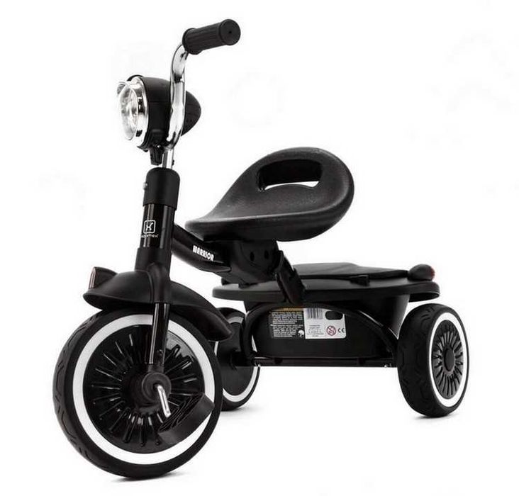 Rowerek Trójkołowy Warrior Black – Adamex