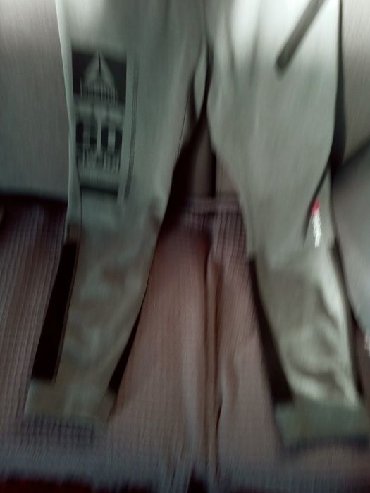 Dresy reebok meskie szaro czarne S bawelna