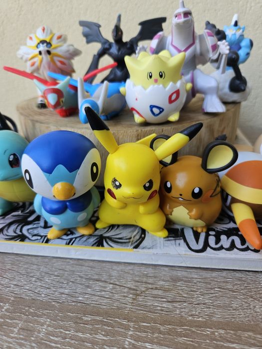 Lote de 14 Figuras Pokémon – Mix Geração Clássica & Moderna
