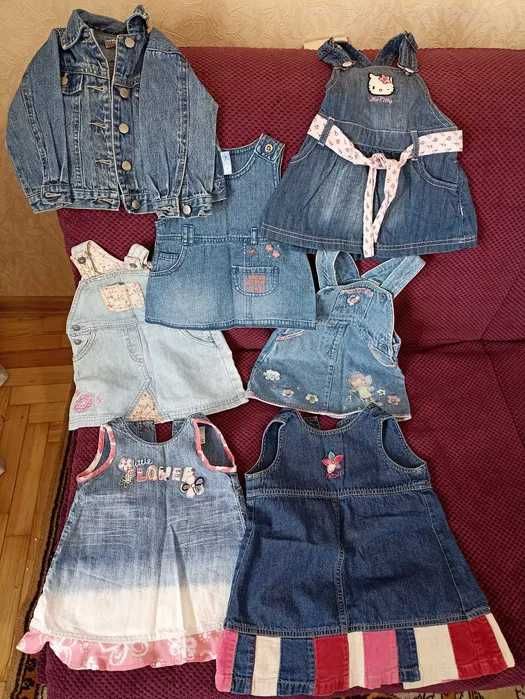Лот фірмових речей на дівчинку
