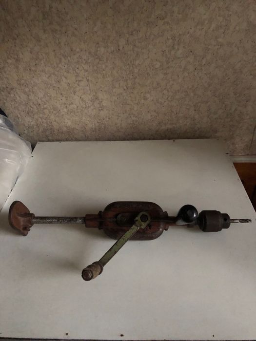 Дрель ручна радянська ссср/ набір свердл/ свёрла