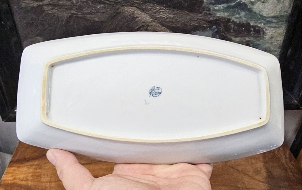 Porcelanowa paterka - Huta Franciszka