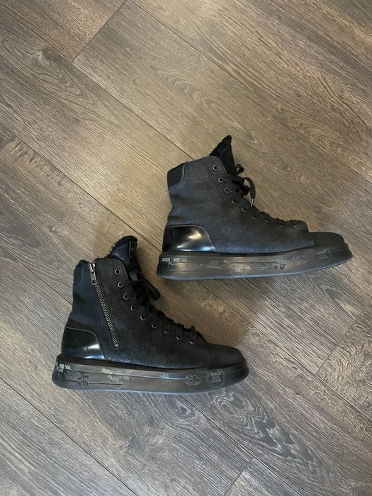 Premiata женские ботинки на меху, оригинал