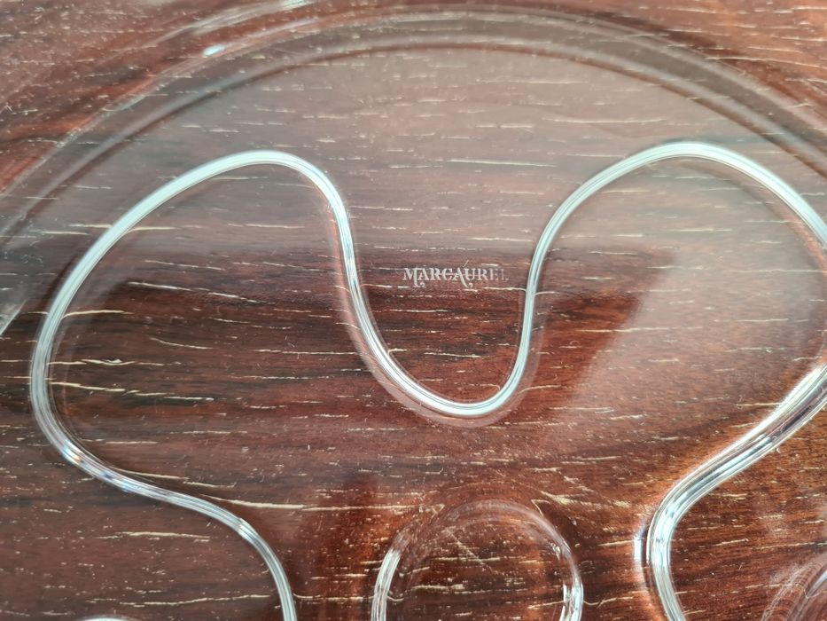 Deep plate made of glass by Marc Aurel423105800742512641