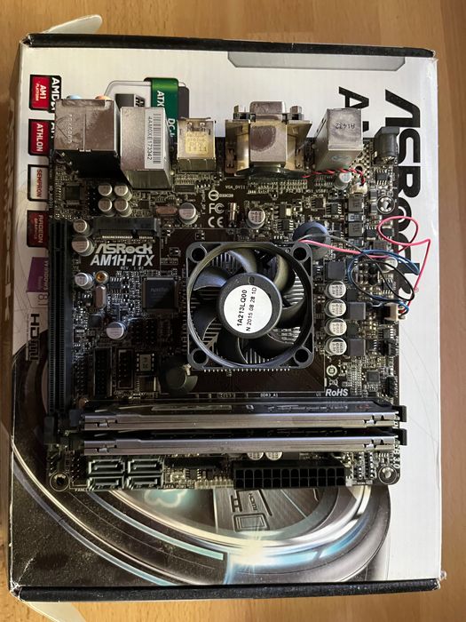 Energooszczędna platforma ASRock AM1H-ITX, AMD Athlon 5350, 16GB RAM