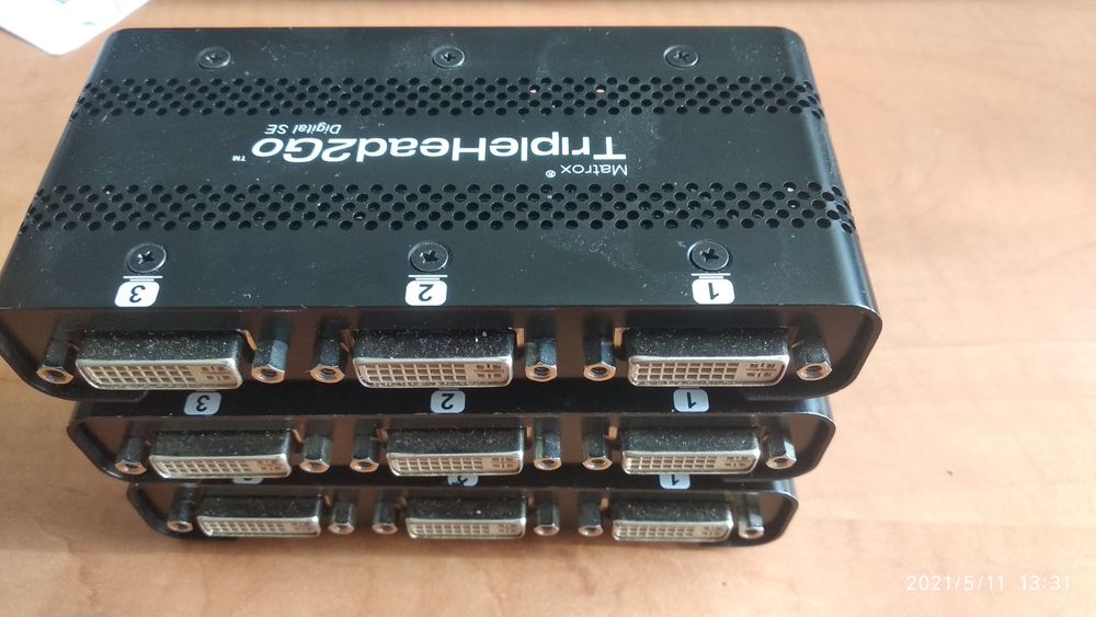 видеоадаптер Matrox T2G-DP3D-IF TripleHead2Go Digital SE