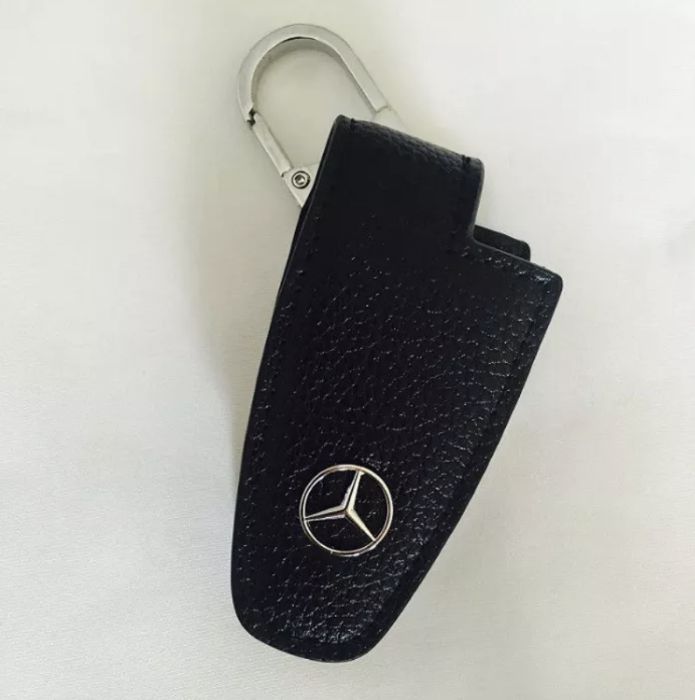 Porta Chaves Capa Mercedes Classe A-B-C-E-R-S Pele - LUXO