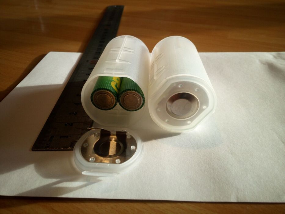 Переходник адаптер для батареек 2 АА на D-R20