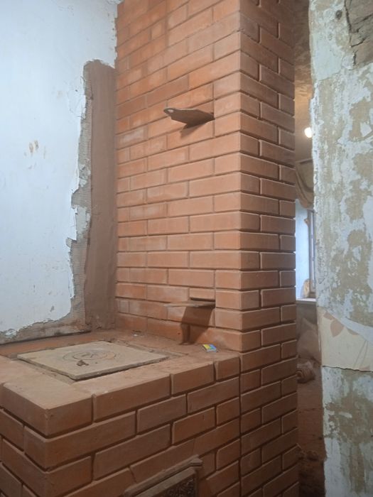 кладка печей,топок,ремонт топок