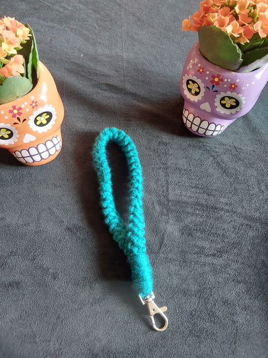 Brelok do kluczy nowy szydełko