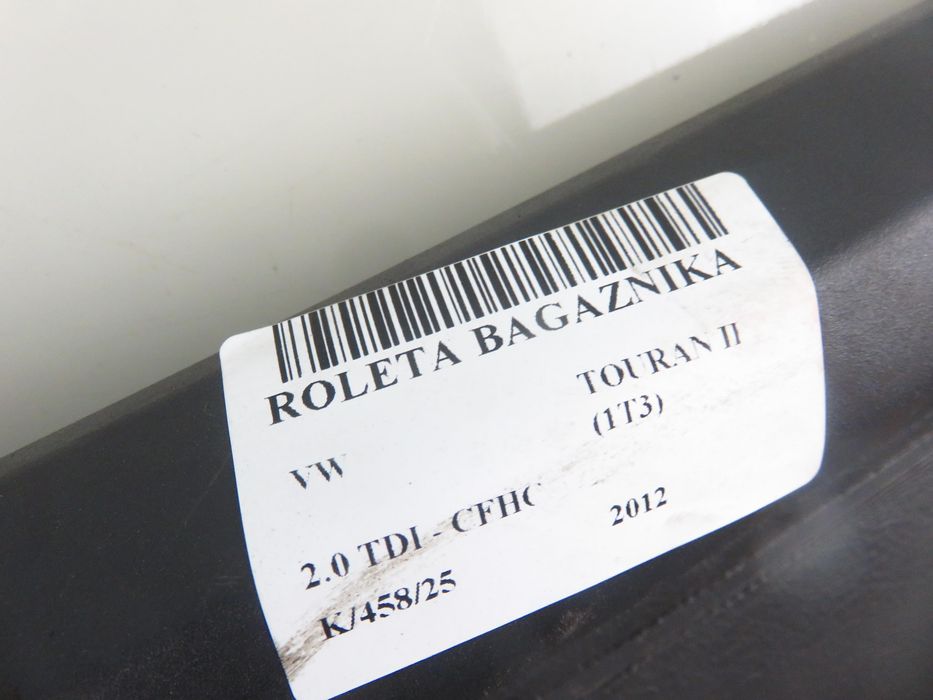 Roleta Bagażnika Vw Touran II (1t3) Minivan