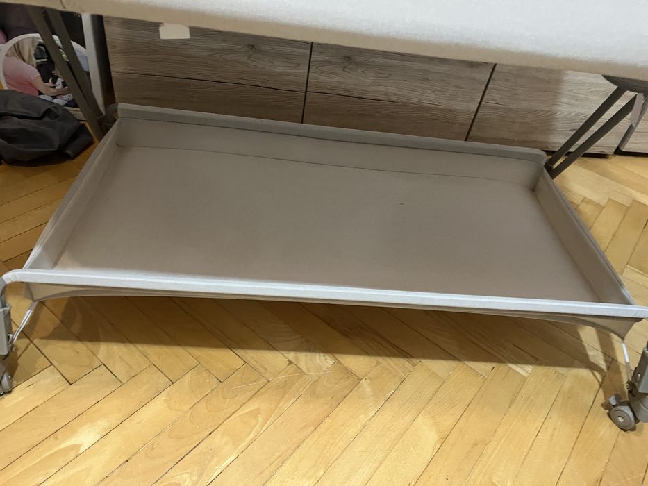 REZERWACJA !! LIONELO łóżeczko dostawne LUNA Beige Sand 2w1