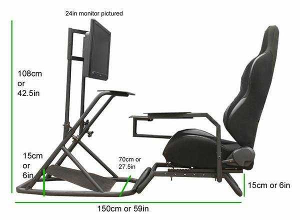 Cockpit SIM RACING Obutto ozone