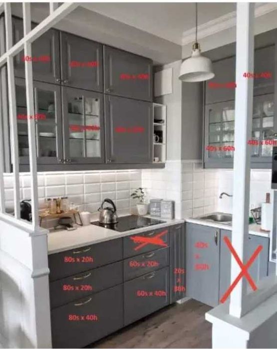 fronty szafek kuchennych IKEA