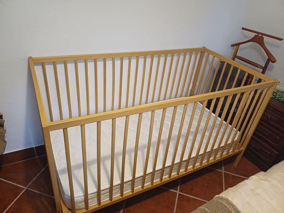 Berço madeira 140×70cm