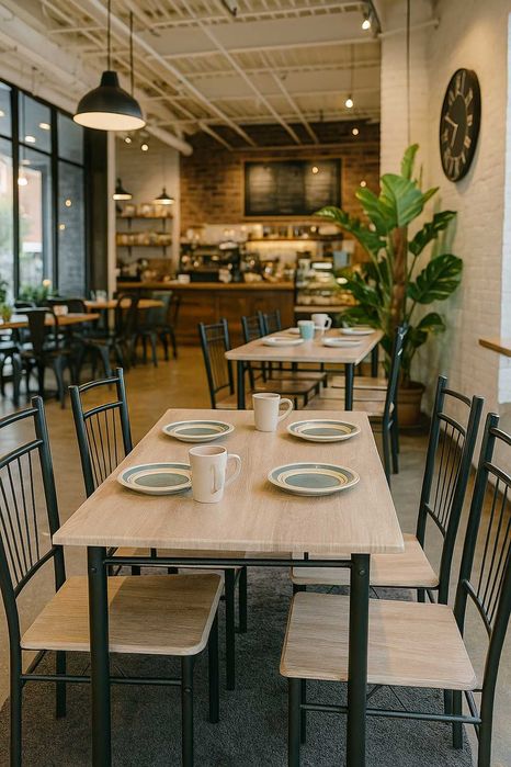 mesas + 4 cadeiras  novas paga na casa restaurante cafes particulares