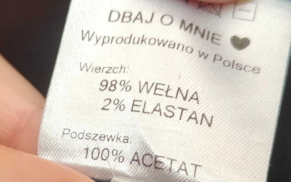 Marynarka wełniana w prążki Roselle