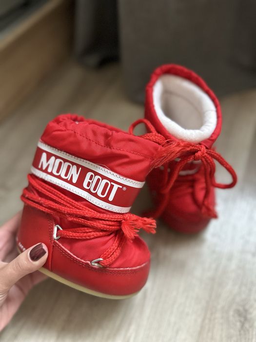 Moon Boot дитячі червоні