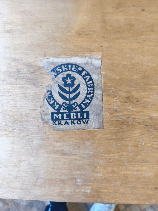 Meble  PRL krakowskie fabryki mebli szafa  segment szafka