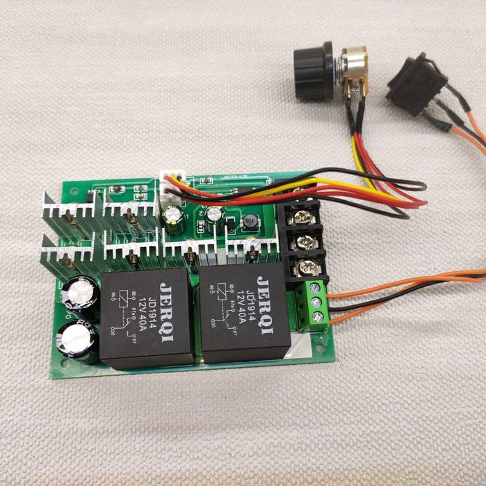 Регулятор оборотов двигателя, ШИМ контроллер 10 - 50 вольт 60А