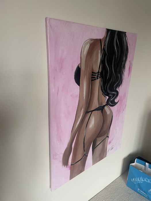 Odbicie lustrzane na płutnie