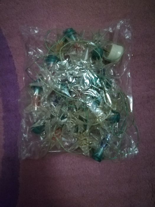 Астероид. Новогодняя гирлянда. СССР.