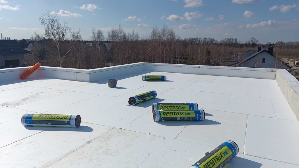 Dachy płaskie, tarasy, balkony-Epdm, Papa, Pvc, Tpo..itd żywice