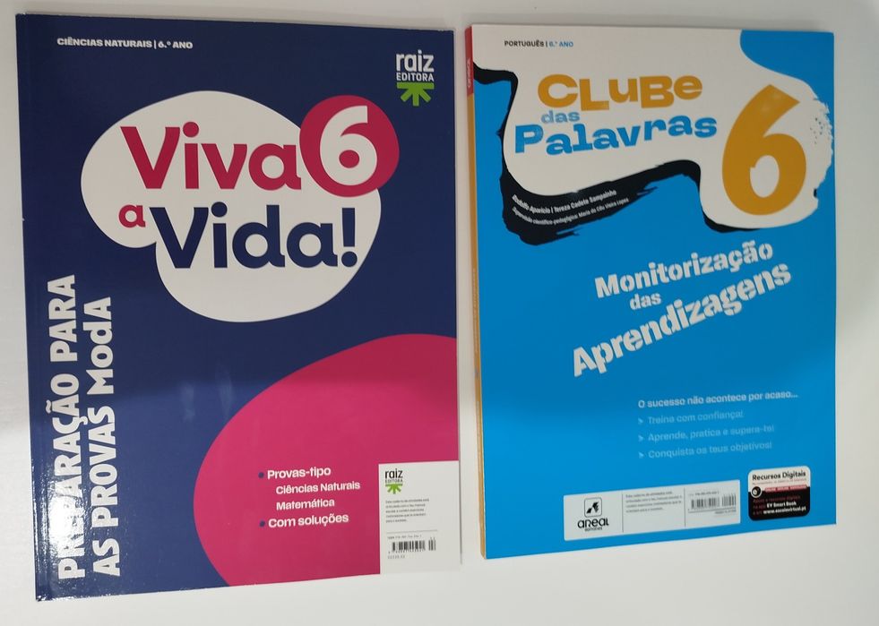 Livros fichas 6º ano NOVOS