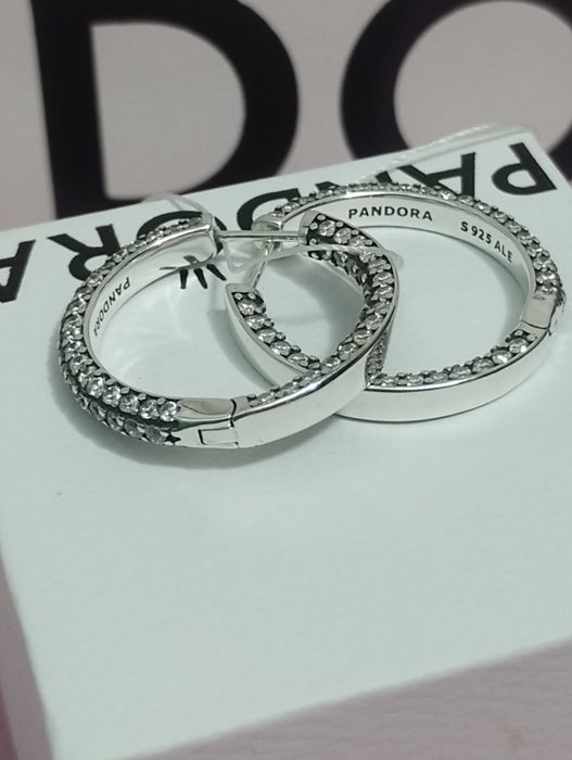 Сережки Пандора серьги pandora оригінальні нові