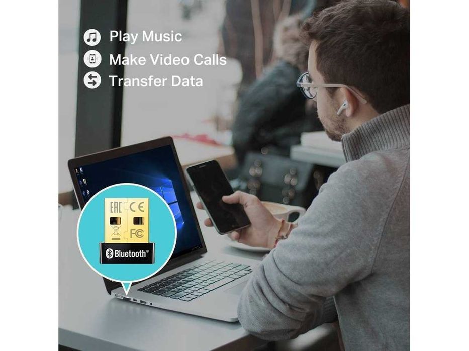 Adaptador USB Bluetooth TP-LINK UB400 Nano (Bluetooth 4.0)