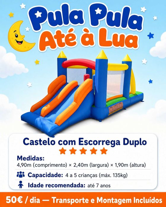 Aluguer Insuflável