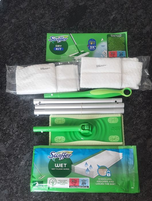 Swiffer mop zestaw wet+dry