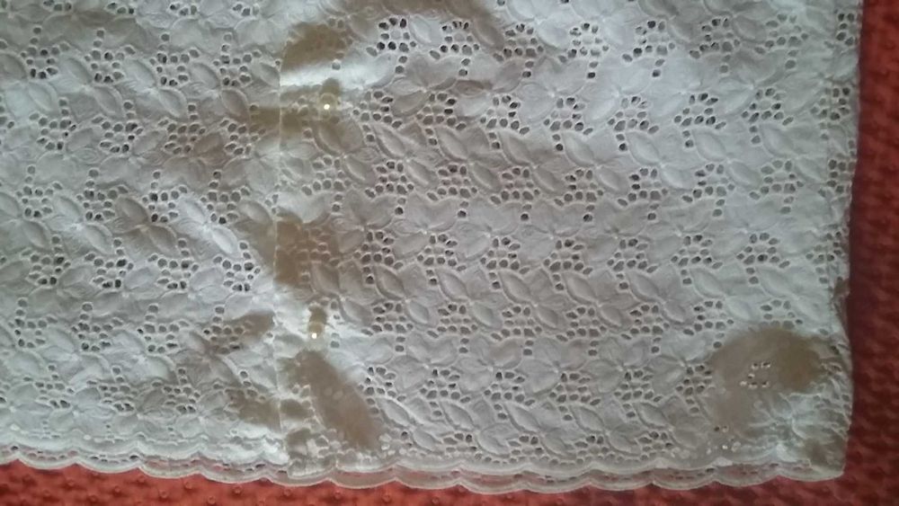 Bluzka biała koronkowa