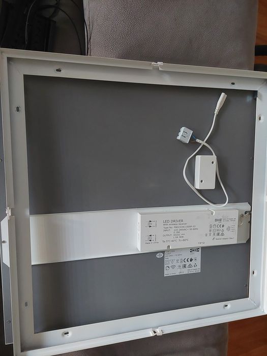 Painel led ikea luz branca