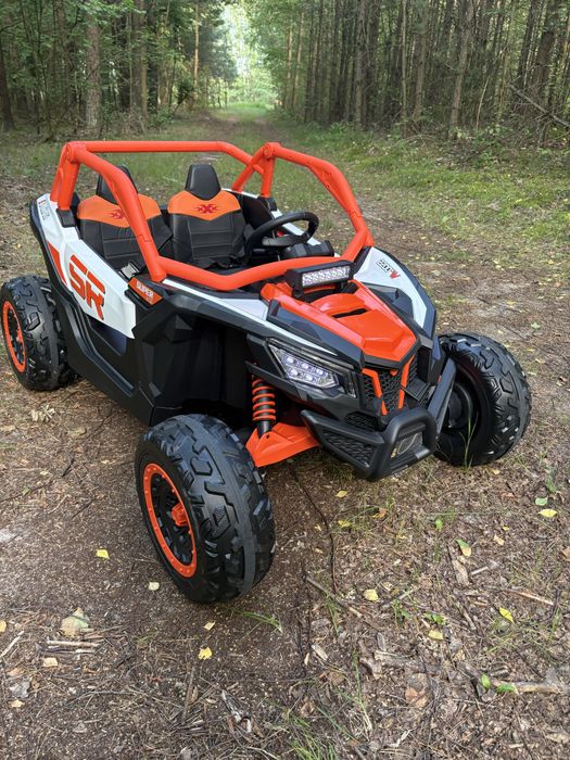 Buggy Dwuosobowe Na Akumulator Dla Dzieci SR SUPER 66 24V LED