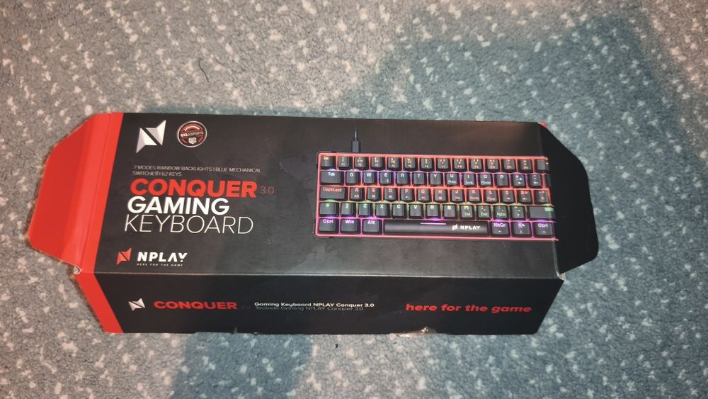 Teclado Mecânico Conquer 3.0 Nplay