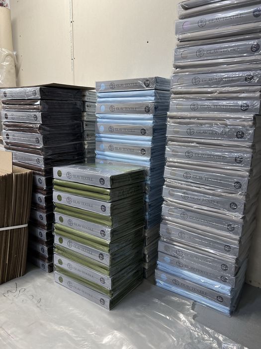 Постельное белье страйп сатин опт та дропшипінг