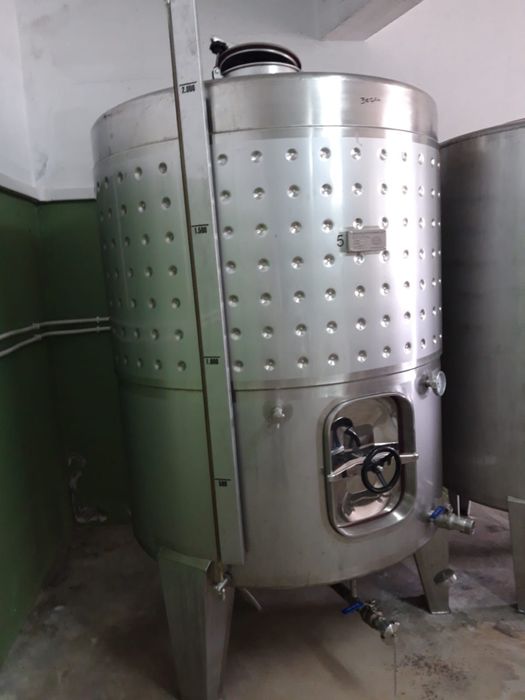 Cuba vinho inox AISI 316 2000L