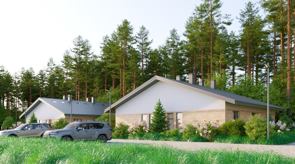 Smart-квартира 45 м2, на берегу озера.