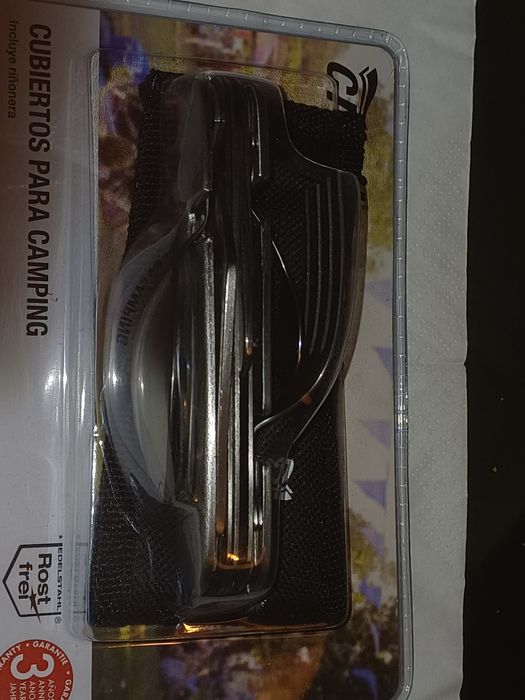 Conjunto de Talheres para Campismo