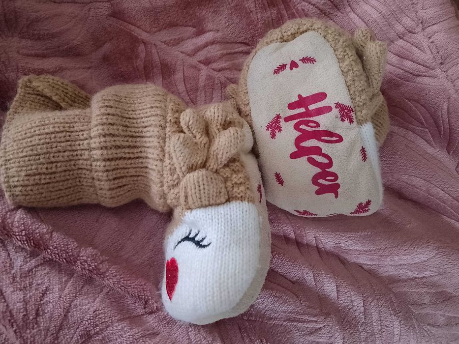 Kapcie/buciki ocieplane